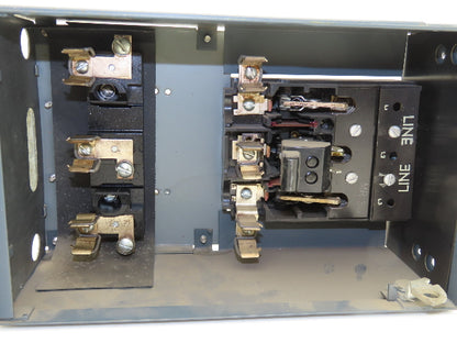 General Electric QMR36IL Fusible Interrupter 30A 3 Pole 300VAC