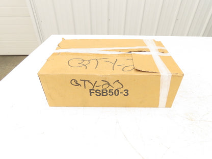 RT FSB50-3 Gray Weatherproof 1-Gang Rectangular Outlet Box  Lot of 20