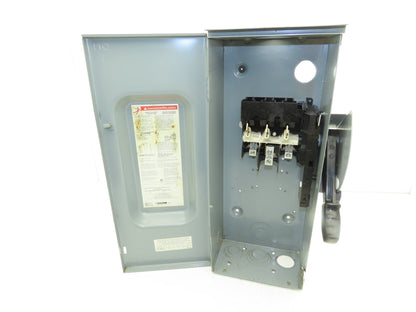 Square D HU363RB HU363RB Safety Disconnect Switch 100A 600VAC Non Fused