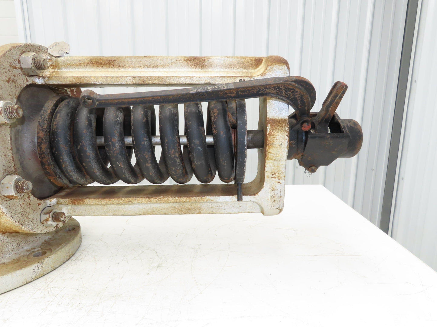 Teledyne Farris 4SV-ES1-D 2575A Safety Relief Valve 6"x 8" Flanged Spring Lever