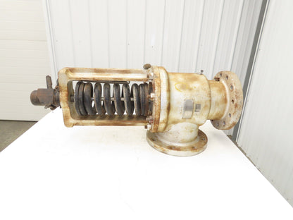 Teledyne Farris 4SV-ES1-D 2575A Safety Relief Valve 6"x 8" Flanged Spring Lever
