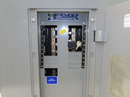 Square D NQOD20M100 Panelboard Load Center Breaker 100A 120/240V 1PH 22 Space