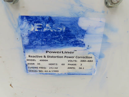 EASI Powerliner 4000H Power Factor Correction Capacitor Unit 30kvar 380-480V 3PH
