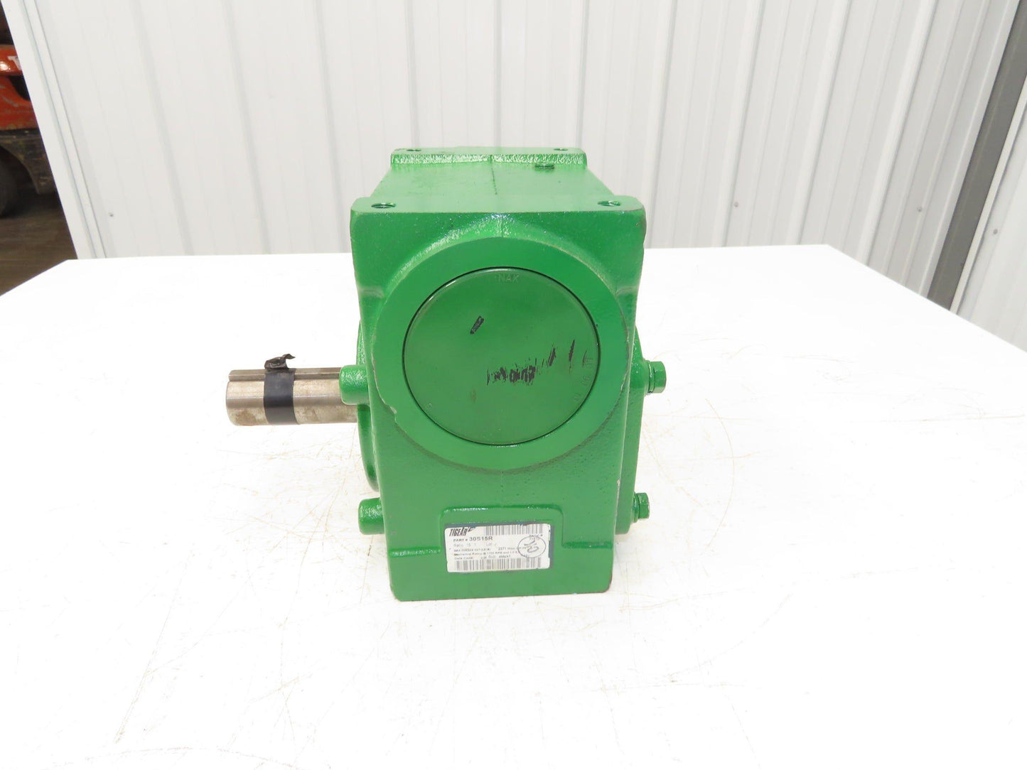 Dodge Tigear 2 30S15R Worm Gearbox 15:1 Reducer 5Hp 116rpm RH Output 2371 In-Lb