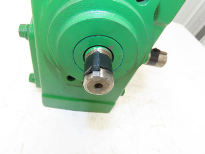 Dodge Tigear 2 30S15R Worm Gearbox 15:1 Reducer 5Hp 116rpm RH Output 2371 In-Lb