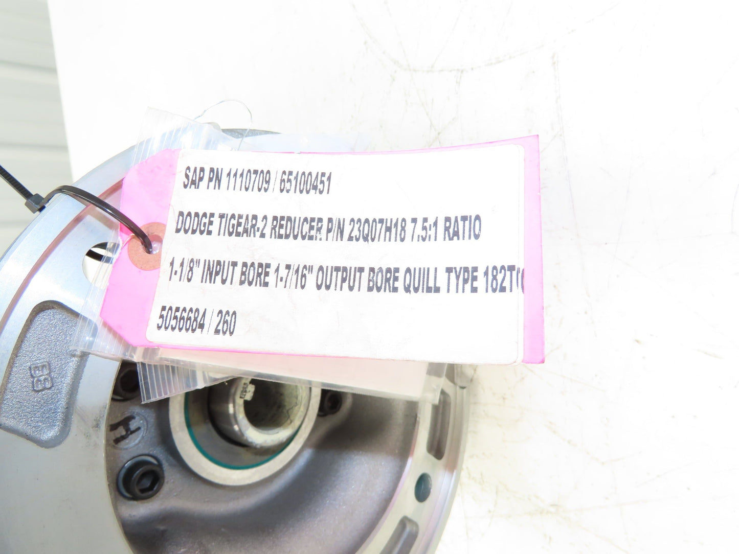 Dodge Tigear 2 23Q07H18 Worm Gearbox 7.5:1 Reducer 4Hp 233rpm Hollow Shaft 180TC