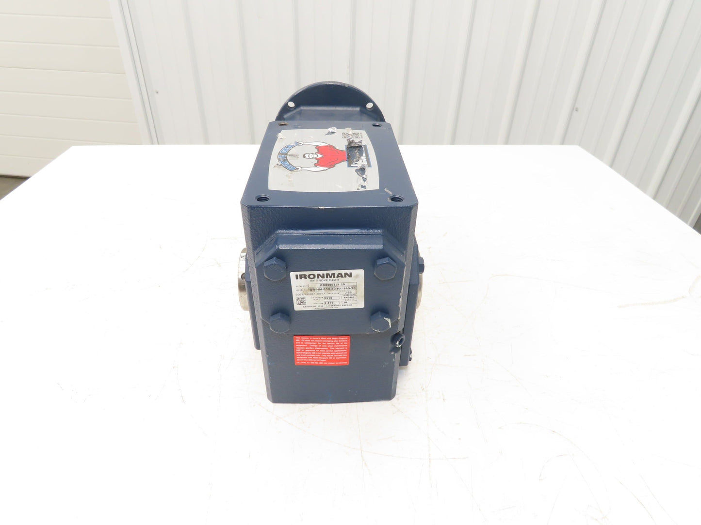 Grove Gear Ironman GR-HM-830-30-H1-140-20 Gearbox 2.8Hp 30:1 Hollow Shaft 140TC