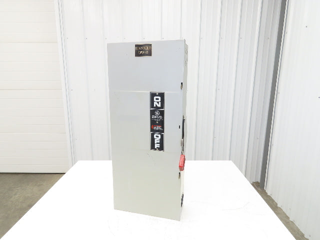 General Electric TH3364 Fusible Safety Disconnect Switch 200A 600V 3Ph 150Hp