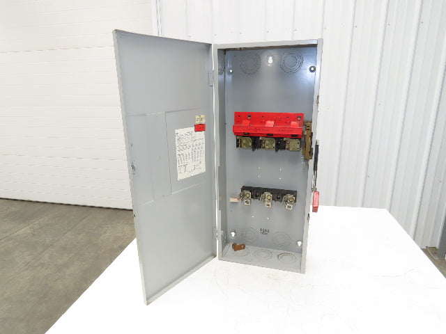 General Electric TH3364 Fusible Safety Disconnect Switch 200A 600V 3Ph 150Hp