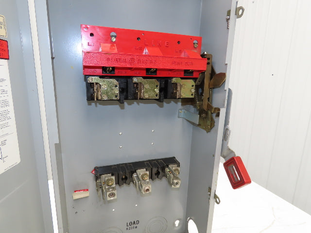 General Electric TH3364 Fusible Safety Disconnect Switch 200A 600V 3Ph 150Hp