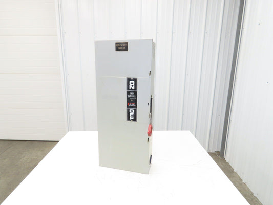 General Electric TH3364 Fusible Safety Disconnect Switch 200A 600V 3Ph 150Hp