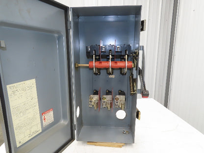 Square D H-324-AWK Fusible Safety Disconnect Switch 200A 240V 3Ph 60Hp