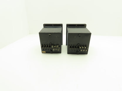 GE 12HFC21B1A Instantaneous Overcurrent Relay 50/60Hz 0.5-4.0 Amperes Lot of 2