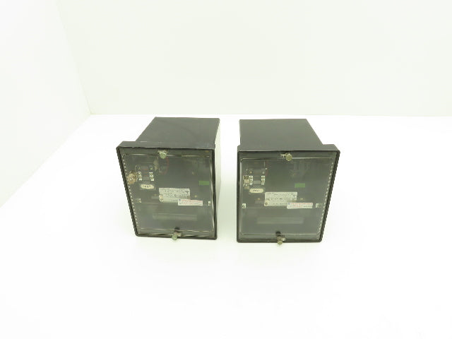 GE 12HFC21B1A Instantaneous Overcurrent Relay 50/60Hz 0.5-4.0 Amperes Lot of 2