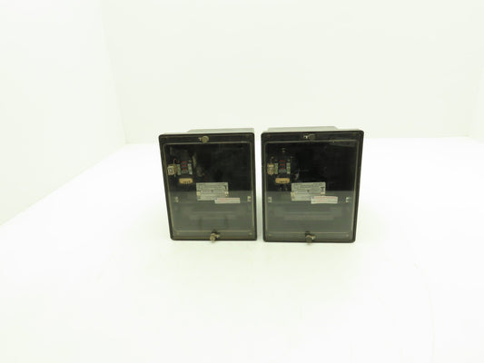 GE 12HFC11B1A Instantaneous Overcurrent Relay 50/60Hz 0.5-4.0 Amperes Lot of 2