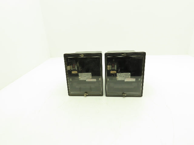 GE 12HFC11B1A Instantaneous Overcurrent Relay 50/60Hz 0.5-4.0 Amperes Lot of 2