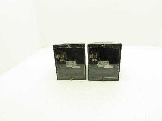 GE 12HFC11B1A Instantaneous Overcurrent Relay 50/60Hz 0.5-4.0 Amperes Lot of 2