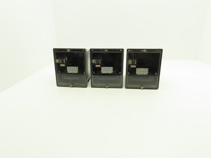 GE 12HFC11B1A Instantaneous Overcurrent Relay 50/60Hz 0.5-4.0 Amperes Lot of 3