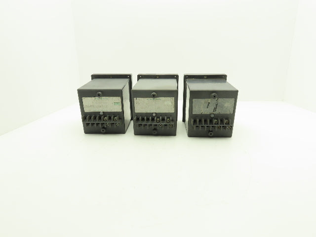 GE 12HFC11B1A Instantaneous Overcurrent Relay 50/60Hz 0.5-4.0 Amperes Lot of 3