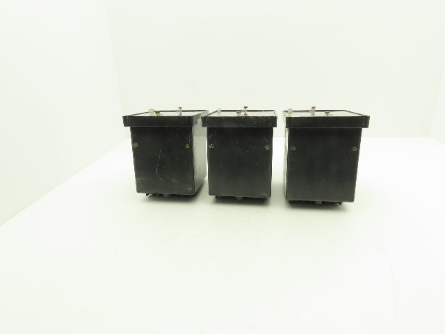 GE 12HFC11B1A Instantaneous Overcurrent Relay 50/60Hz 0.5-4.0 Amperes Lot of 3