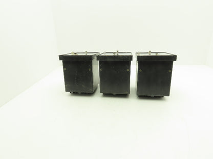 GE 12HFC11B1A Instantaneous Overcurrent Relay 50/60Hz 0.5-4.0 Amperes Lot of 3