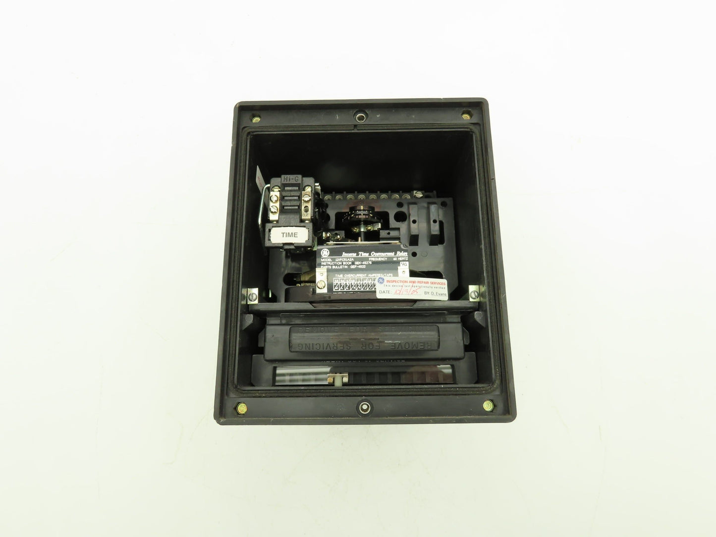 GE 12IFC51A2A Inverse Time Overcurrent Relay 50/60Hz 0.5-4.0 Amp