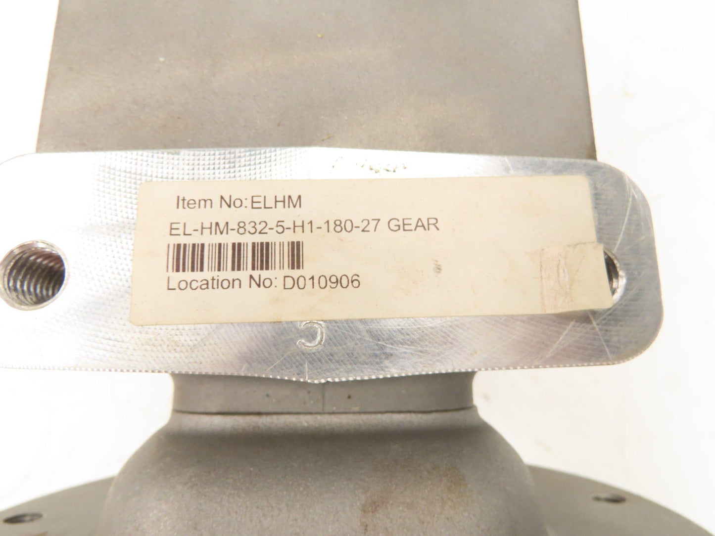 Electra Gear EL-HM-832-5-H1-180-27 Gearbox 5:1 Ratio 350rpm 180TC Hollow Shaft