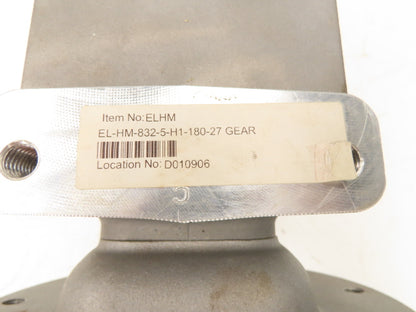 Electra Gear EL-HM-832-5-H1-180-27 Gearbox 5:1 Ratio 350rpm 180TC Hollow Shaft