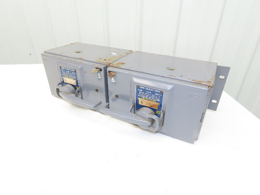 Square D QMB-3603-T Saflex Twin Fusible Panelboard Bus Switch 30/30A 3P 600VAC