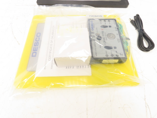 Desco 19276 ESD Personal Grounding Station Combo Tester X3 Dual Foot Plate