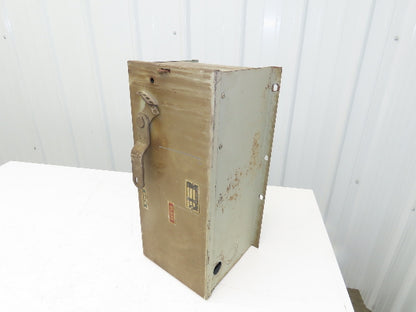 Continental Electric PFA 351 Fusible Panelboard Switch 30A 3P 600VAC