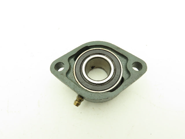NTN FB205 2-Bolt Flange Block Bearing 25mm Bore Sealed