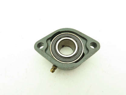 NTN FB205 2-Bolt Flange Block Bearing 25mm Bore Sealed