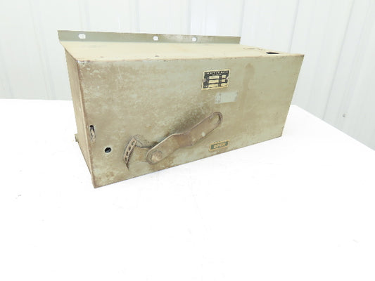 Continental Electric PFA 351 Fusible Panelboard Switch 30A 3P 600VAC