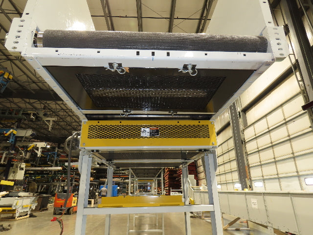 Hytrol HSS 37"x 40' 6" Slider Bed Conveyor 35" Belt 3Hp 3PH Center Drive 127fpm