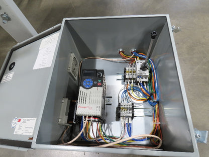 Hytrol HSS 37"x 40' 6" Slider Bed Conveyor 35" Belt 3Hp 3PH Center Drive 127fpm