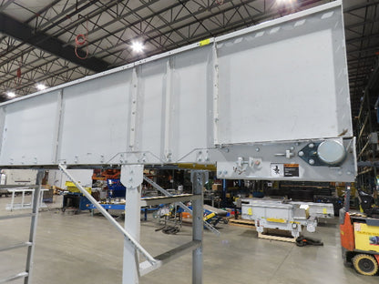 Hytrol HSS 37"x 40' 6" Slider Bed Conveyor 35" Belt 3Hp 3PH Center Drive 127fpm