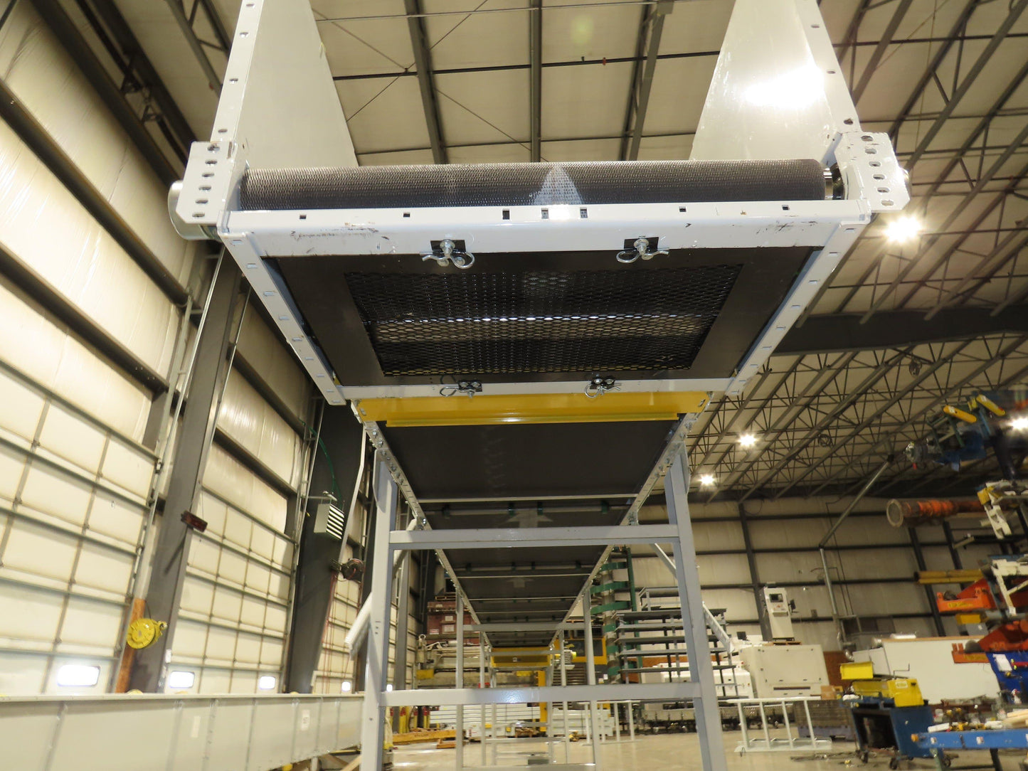 Hytrol HSS 37"x 40' 6" Slider Bed Conveyor 35" Belt 3Hp 3PH Center Drive 127fpm