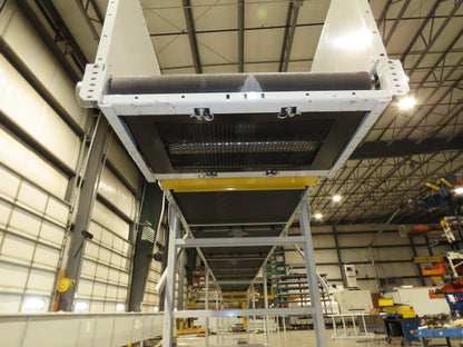 Hytrol HSS 37"x 40' 6" Slider Bed Conveyor 35" Belt 3Hp 3PH Center Drive 127fpm