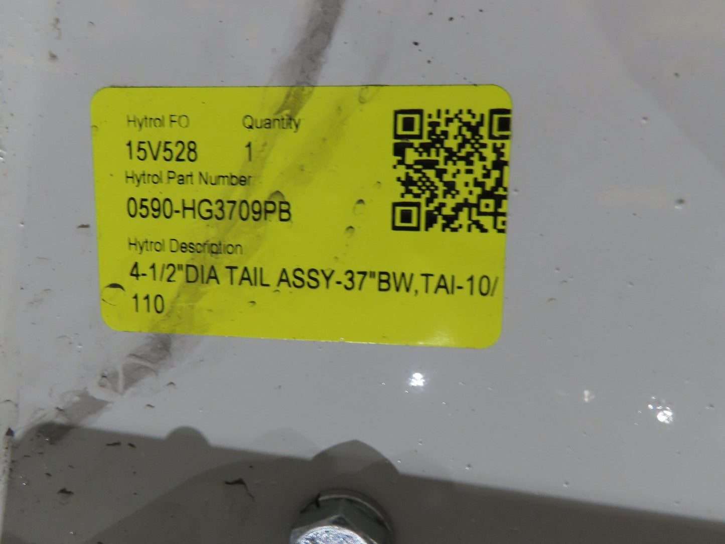 Hytrol HSS 37"x 40' 6" Slider Bed Conveyor 35" Belt 3Hp 3PH Center Drive 127fpm