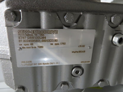 Hytrol HSS 37"x 40' 6" Slider Bed Conveyor 35" Belt 3Hp 3PH Center Drive 127fpm