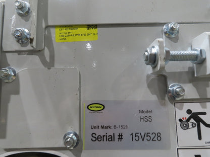 Hytrol HSS 37"x 40' 6" Slider Bed Conveyor 35" Belt 3Hp 3PH Center Drive 127fpm