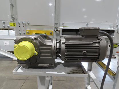 Hytrol HSS 37"x 40' 6" Slider Bed Conveyor 35" Belt 3Hp 3PH Center Drive 127fpm