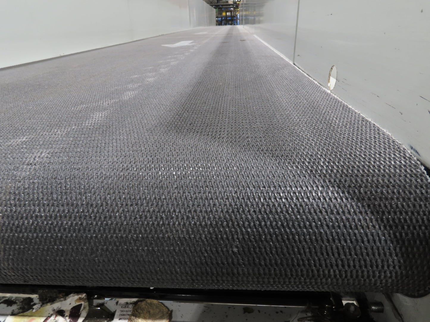 Hytrol HSS 37"x 40' 6" Slider Bed Conveyor 35" Belt 3Hp 3PH Center Drive 127fpm