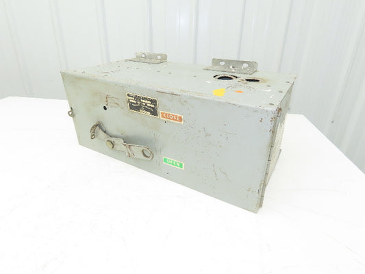 Continental Electric PFA 351 Fusible Panelboard Switch 30A 3P 600VAC