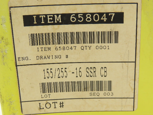 AW Chesterton 155/255-16 SSR CB Face Kit