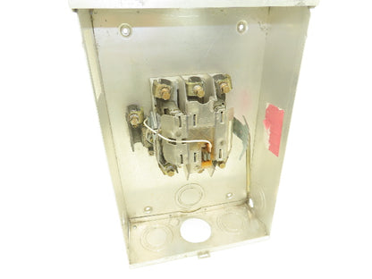 Landis Gyr 60538-43 Meter Socket 200A 3Ph 600V 4 Wire Lever Bypass 7 Term