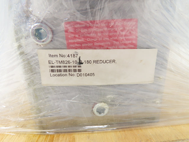 Electra Gear Speedtronics EL-TM-826-10-L-180 Gearbox 10:1 Ratio 4.5Hp 180TC LH