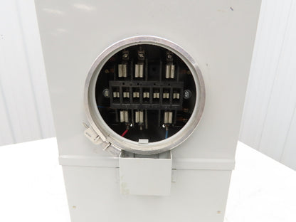 Meter Devices Co. 602U3040C13-127 Meter Socket 30A 3Ph 600V 4 Wire 13 Terminal