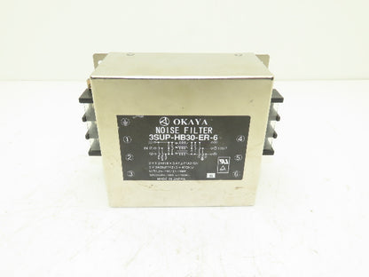 Okaya 3SUP-HB30-ER-6 Noise Filter 30A 500V 3PH